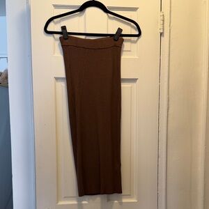 Abercrombie & Fitch Brown Pencil Skirt